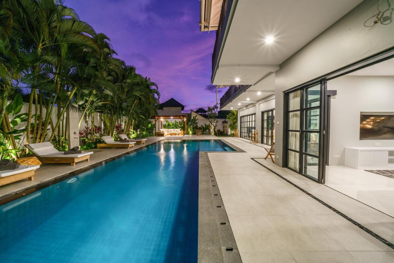 Villa Okenada - Modern 5-Bedroom Pool Villa In Berawa! تْشانغو المظهر الخارجي الصورة