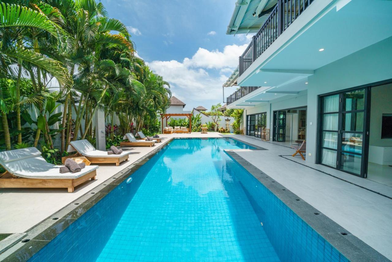 Villa Okenada - Modern 5-Bedroom Pool Villa In Berawa! تْشانغو المظهر الخارجي الصورة