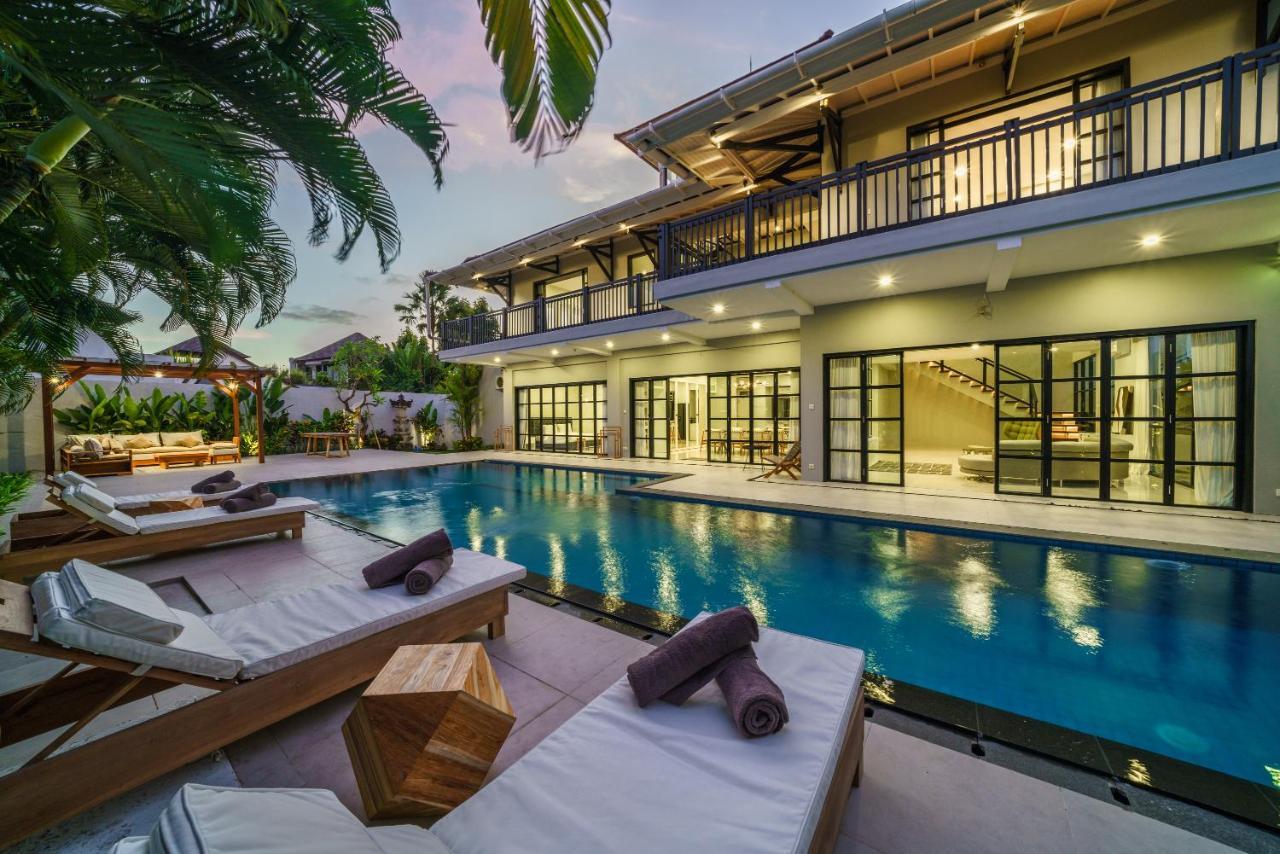 Villa Okenada - Modern 5-Bedroom Pool Villa In Berawa! تْشانغو المظهر الخارجي الصورة