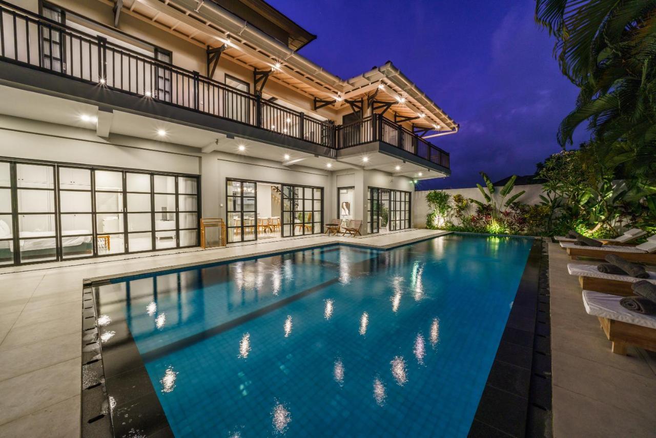 Villa Okenada - Modern 5-Bedroom Pool Villa In Berawa! تْشانغو المظهر الخارجي الصورة