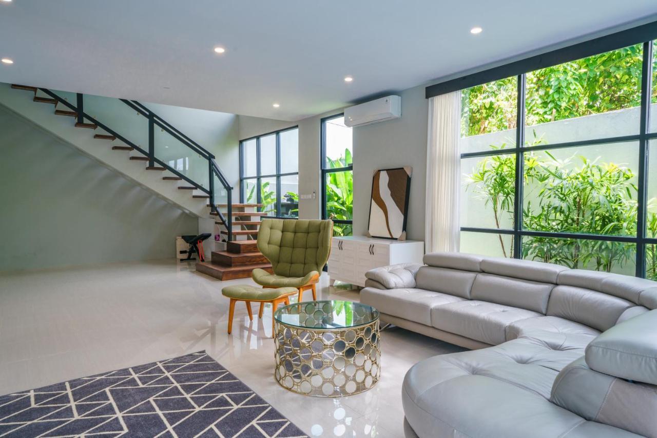 Villa Okenada - Modern 5-Bedroom Pool Villa In Berawa! تْشانغو المظهر الخارجي الصورة