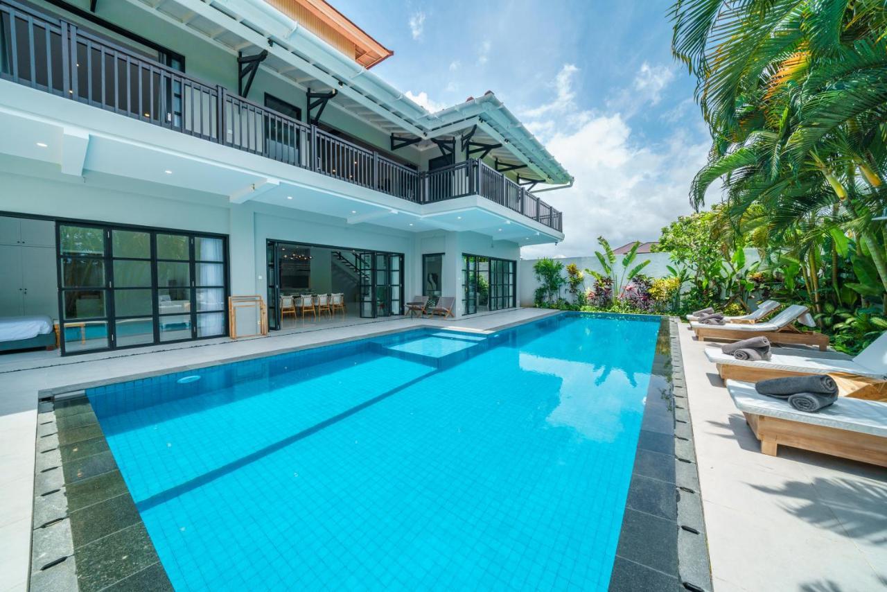 Villa Okenada - Modern 5-Bedroom Pool Villa In Berawa! تْشانغو المظهر الخارجي الصورة